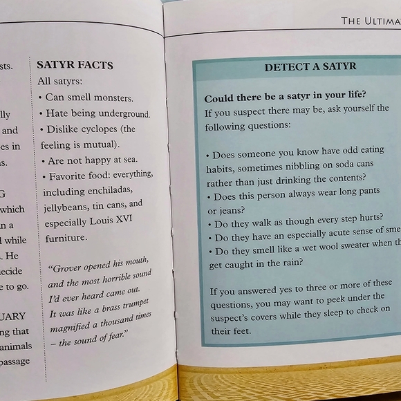 "PERCY JACKSON & THE OLYMPIANS GUIDE" - Picture 7 of 9